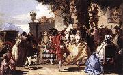 TIEPOLO, Giovanni Domenico Ball in the Country sg oil